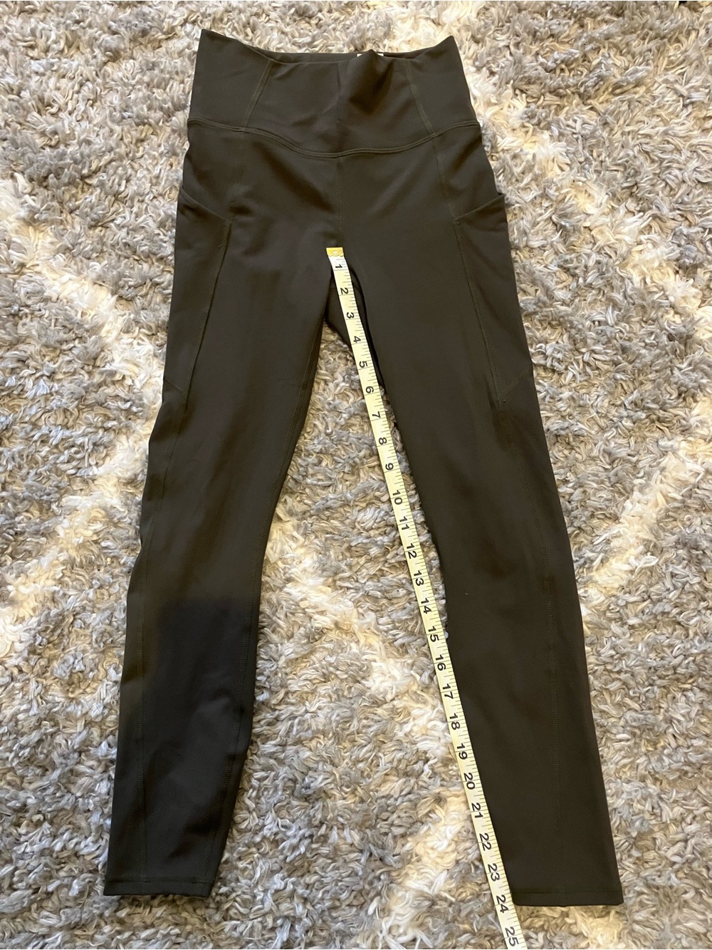 Green High-Waist Leggings